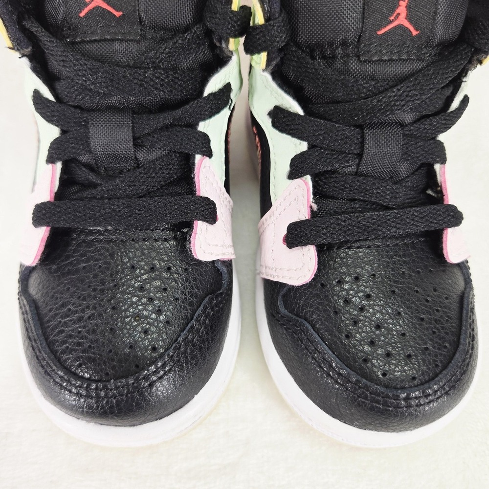 Nike Air Jordan 1‎ Mid TD Shoes Kids 5C AV5172-076 Toddler Basketball Sneakers - Picture 9 of 12